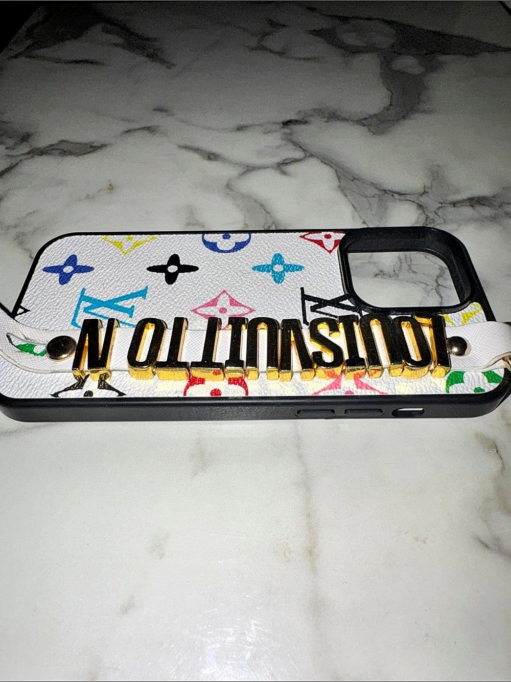 Louis Vuitton Monogram iPhone 15 Pro Case - Not Genuine - Picture 3 of 4